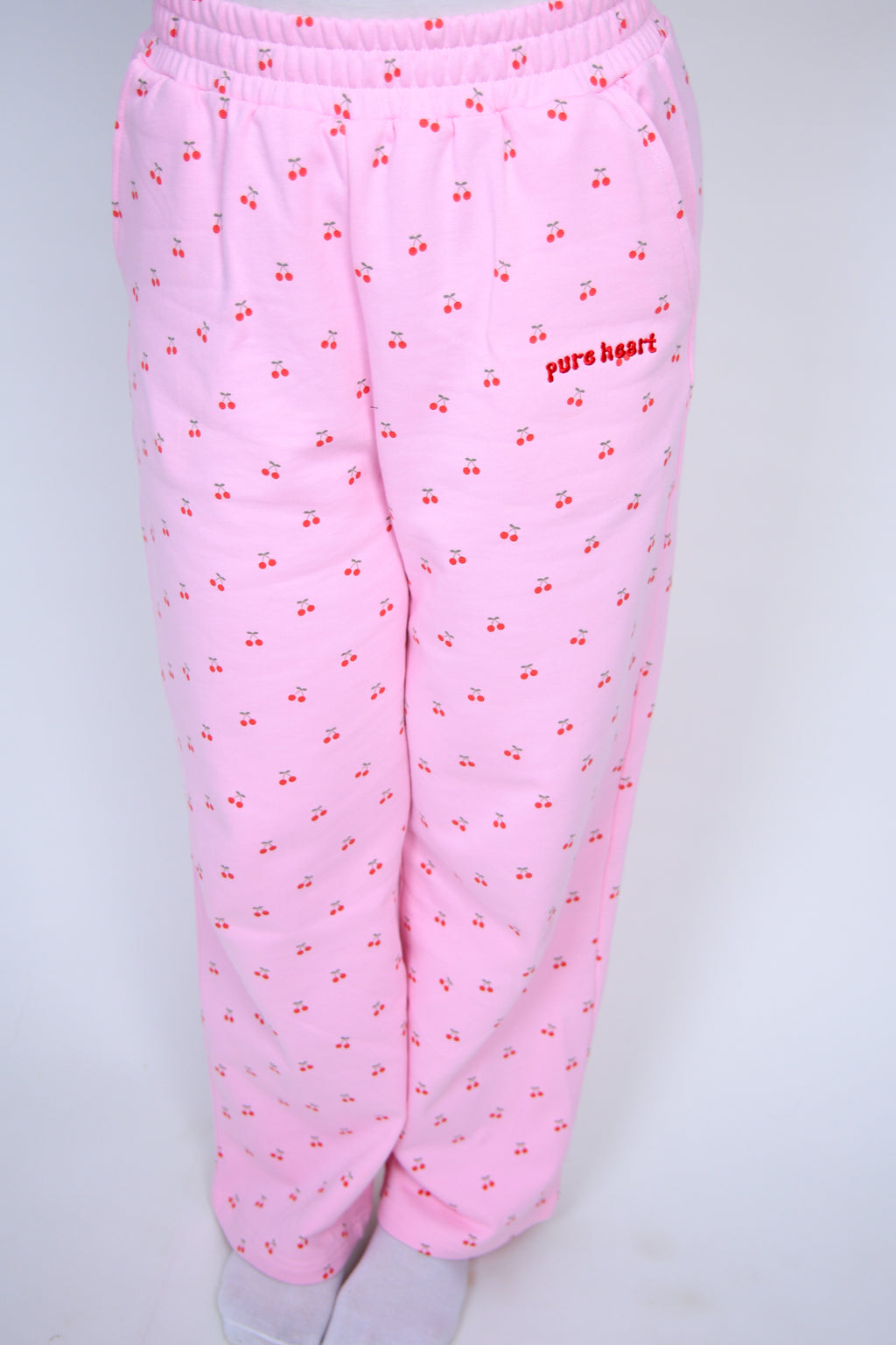 شفا - pure heart  بنطلون الكرز الوردي